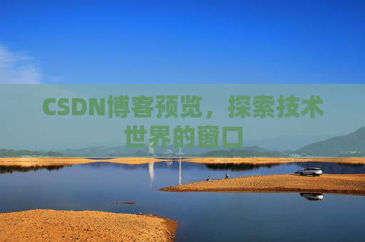 CSDN博客预览,探索技术世界的窗口